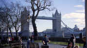 The Tower Bridge from The Tower of London