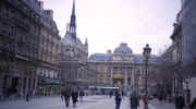 St. Chappelle is in the background