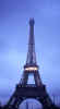 We stayed at the Eiffel Tower until dark.