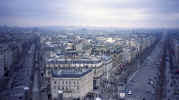 View of Paris from the Arc du Triumph