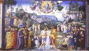 The baptism of Jesus