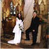 Karl and Katie Next to The Apprentice Pillar